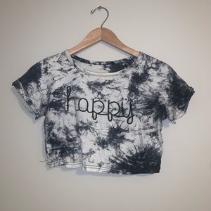 Happy Marble CropTop
